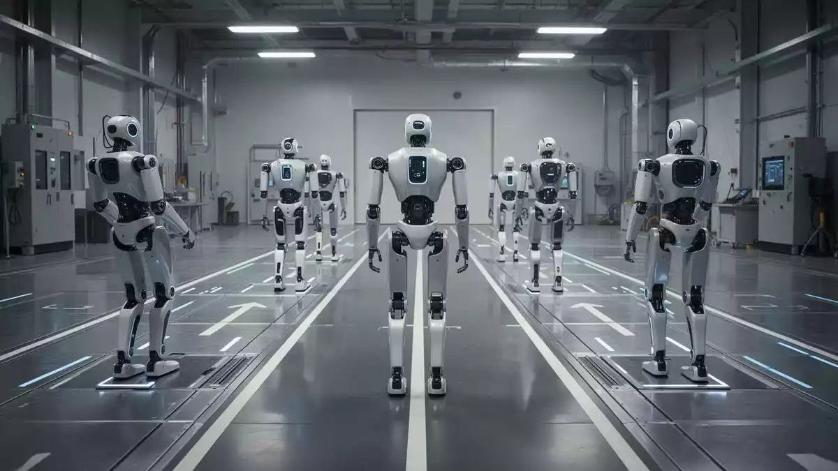 Humanoide Roboter messen sich in Peking mit Rekordtempo