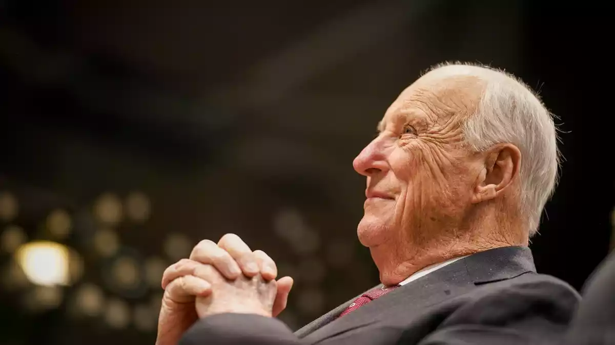 König Harald V. von Norwegen ist tot. (Archivbild) - Bild: Thomas Fure/NTB/dpa
