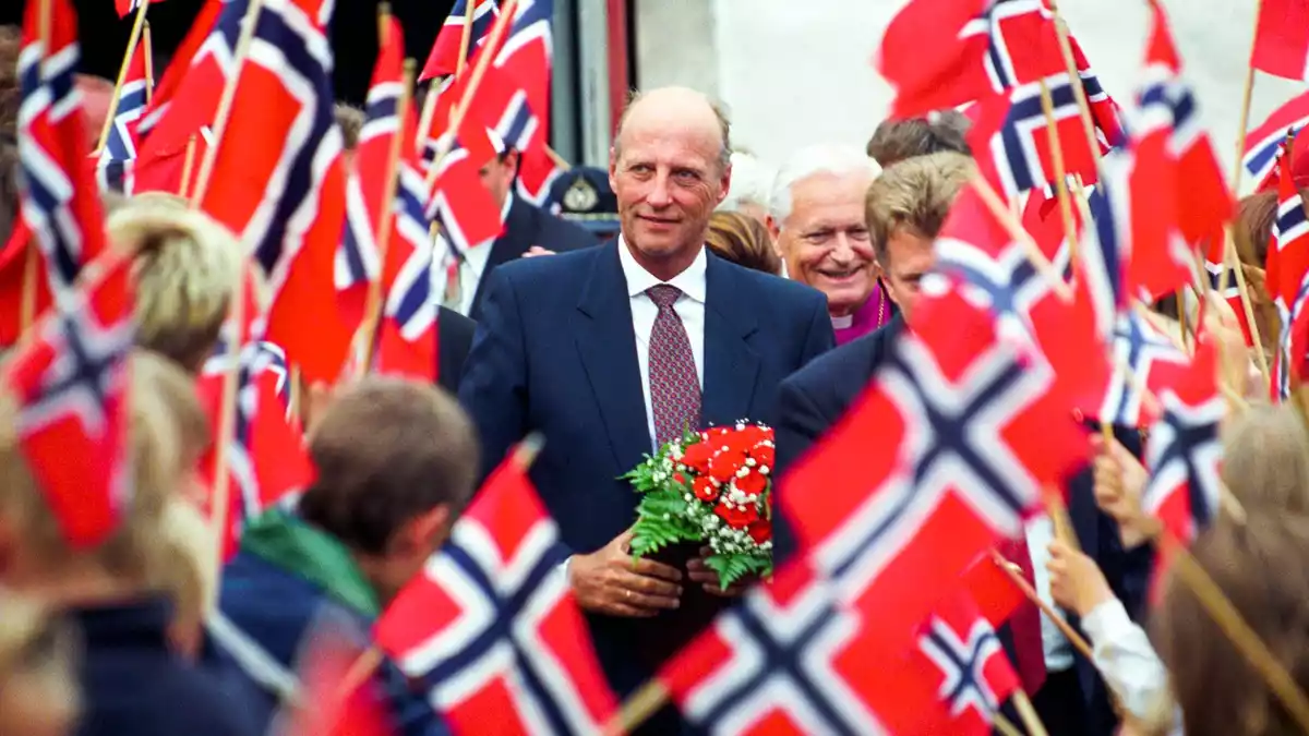 Harald war bereits 1991 zum König geworden. (Archivbild) - Bild: Terje Bendiksby/NTB/dpa
