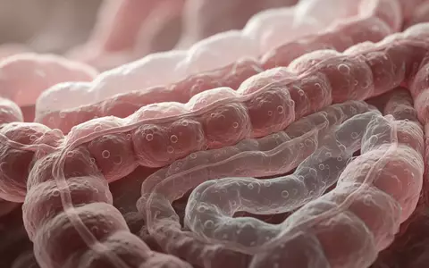 Mikroskopische Aufnahme von biologischem Gewebe der Darmschleimhaut mit detaillierter Zellstruktur. - Foto: über boerse-global.de