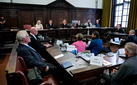 Die Nebenklage gab eine Erklärung zu Blocks Aussage ab. - Foto: Daniel Bockwoldt/dpa Pool/dpa