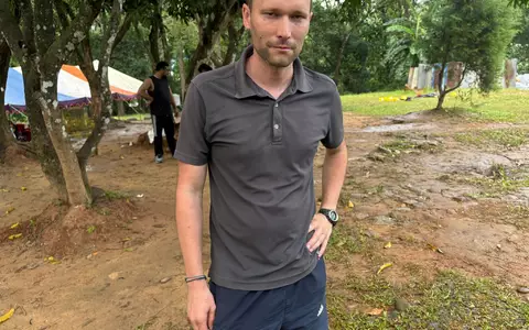 Manuel Münch und seine Familie überlebten die Katastrophe. - Foto: Dirk Godder/dpa