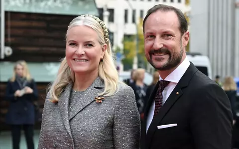 Das Königspaar von Norwegen: Haakon und Mette-Marit. - Foto: Jens Kalaene/dpa