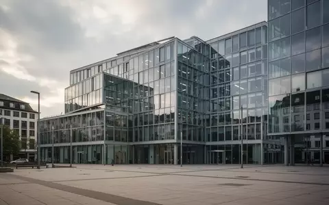 Modernes Bürogebäude an einem bewölkten Sommertag als Symbol für die aktuelle Lage am deutschen Arbeitsmarkt. - Foto: über boerse-global.de