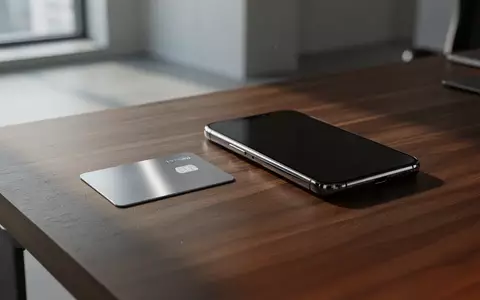 Eine Kreditkarte und ein Smartphone liegen auf einem modernen Schreibtisch in einem minimalistischen Büro. - Foto: über boerse-global.de