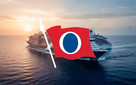 Ein modernes LNG-Kreuzfahrtschiff auf offener See bei Sonnenuntergang. - Foto: über boerse-global.de