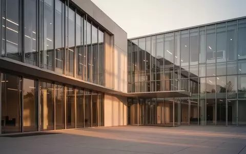 Modernes Verwaltungsgebäude in der Abendsonne als Symbol für bürokratische Strukturen und wirtschaftliche Reformen. - Foto: über boerse-global.de