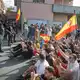 Die Lage in Spaniens Nordafrika-Exklave Ceuta ist zunehmend angespannt. Einheimische fordern die gewaltsame Rückführung von Migranten nach Marokko.  - Bild: Marcos Moreno/EUROPA PRESS/dpa