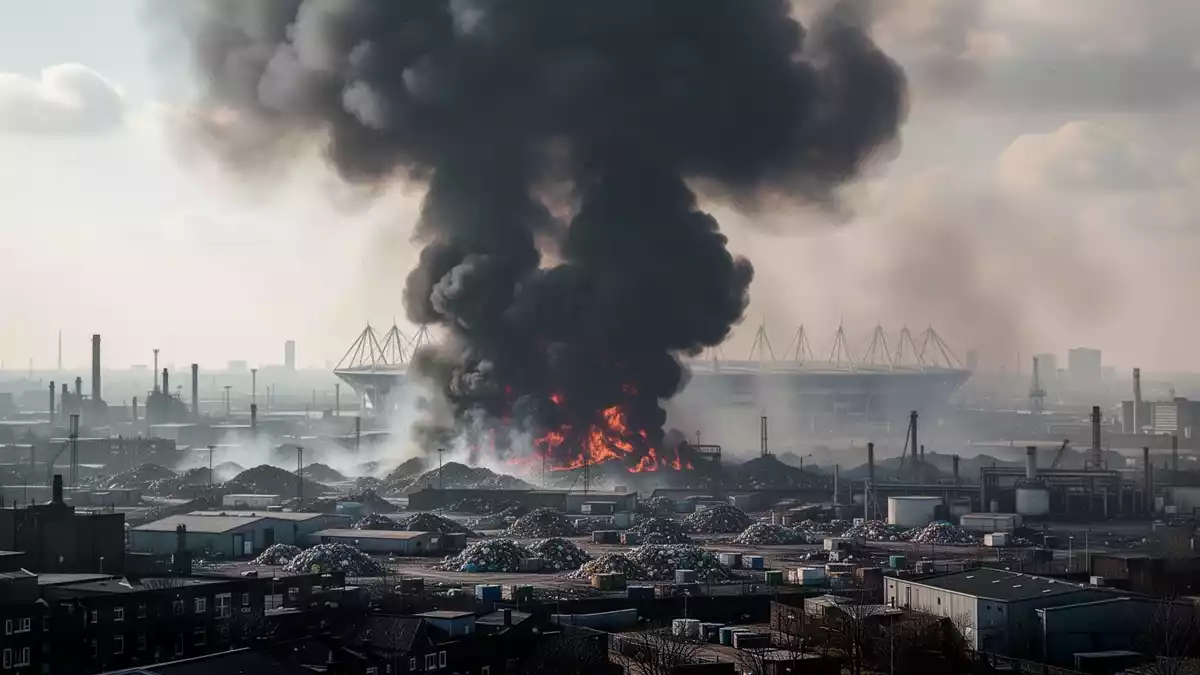 A major industrial fire broke out at a waste recycling facility in Neasden on 28 August 2026, sending thick plumes of smoke across the London skyline and forcing the suspension of several key…