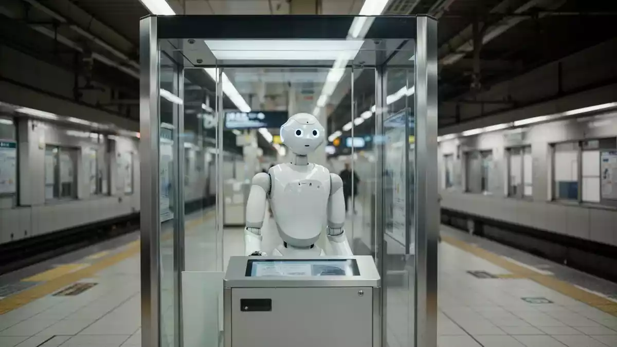Osaka Metro testet Gemini-Roboter für besseren Fahrgastservice