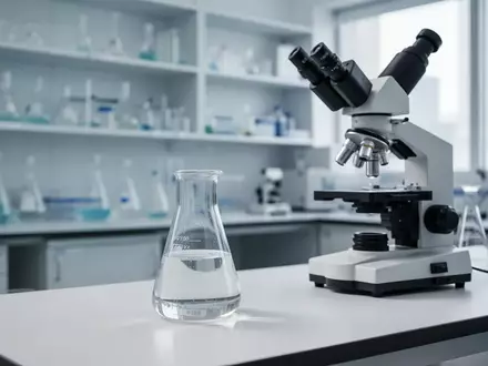 Modernes, steriles medizinisches Labor mit Glasgefäßen und Laborausrüstung in einer klinischen Forschungsumgebung. - Foto: über boerse-global.de