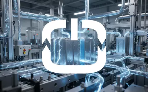Abstrakte Darstellung von Batterietechnologie und industrieller Fertigung in einem modernen, technologischen Umfeld. - Foto: über boerse-global.de