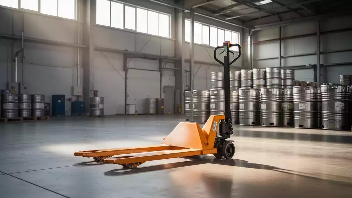 Oswald Transportgeräte bringt kompakte Hubwagen für enge Logistikbereiche
