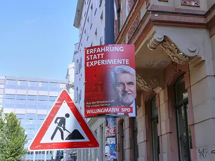 Wahlplakate vor der Landtagswahl in Sachsen-Anhalt (Archiv) - Foto: via dts Nachrichtenagentur