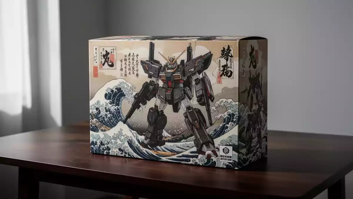 Bandai Spirits bringt Gundam-Bausätze im Ukiyo-e-Design heraus