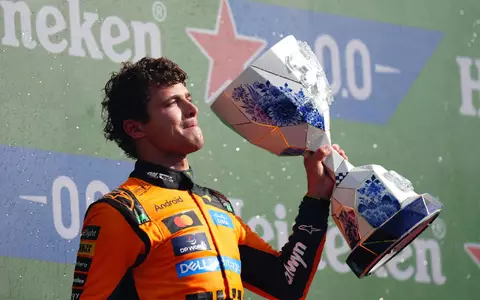 Bleibt noch länger bei McLaren: Weltmeister Lando Norris. (Archivbild) - Foto: David Davies/PA Wire/dpa