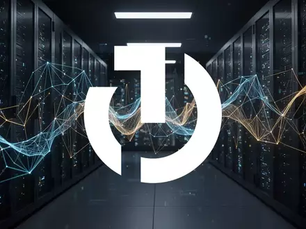 Abstrakte Visualisierung digitaler Werbetechnologie und Datenströme in einem modernen Rechenzentrum. - Foto: über boerse-global.de