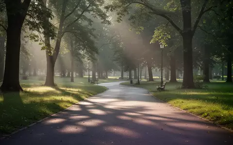 Ein ruhiger, sonnendurchfluteter Parkweg als Symbol für Bewegung und gesundes Wohlbefinden im Alltag. - Foto: über boerse-global.de