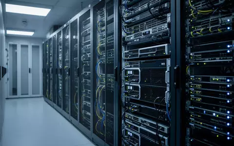 Moderne Serverarchitektur in einem Rechenzentrum als Symbol für quantenresistente Sicherheitsinfrastruktur. - Foto: über boerse-global.de