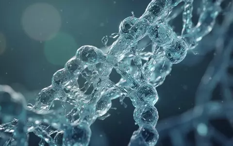 Abstrakte, leuchtende kristalline Strukturen in einem biotechnologischen Kontext, die medizinische Präzision symbolisieren. - Foto: über boerse-global.de