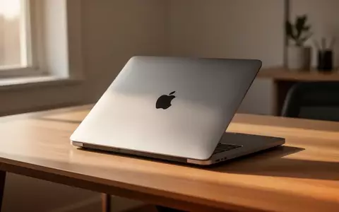 Ein moderner Apple Mac auf einem minimalistischen Schreibtisch in einem hellen, professionellen Büro. - Foto: über boerse-global.de