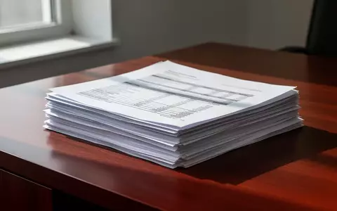 Ein ordentlicher Schreibtisch mit gestapelten Finanzunterlagen im weichen Tageslicht. - Foto: über boerse-global.de