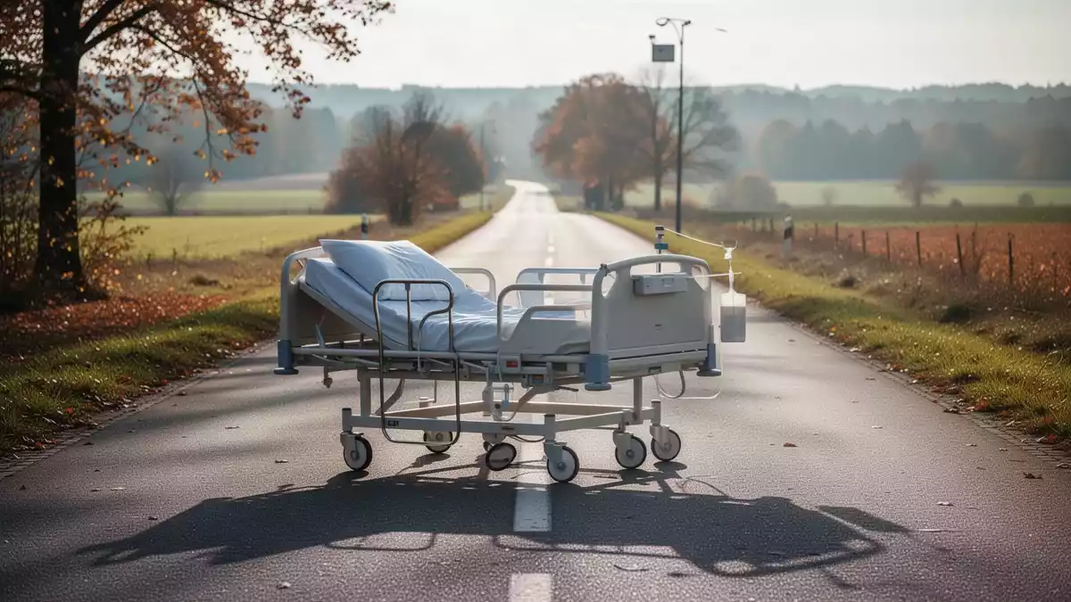 Pflegekräfte starten 204-Kilometer-Protest gegen Gesundheitspolitik