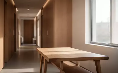 Ein minimalistisch gestalteter Behandlungsraum in einer modernen Klinik mit hellem Tageslicht und einer ruhigen Atmosphäre. - Foto: über boerse-global.de