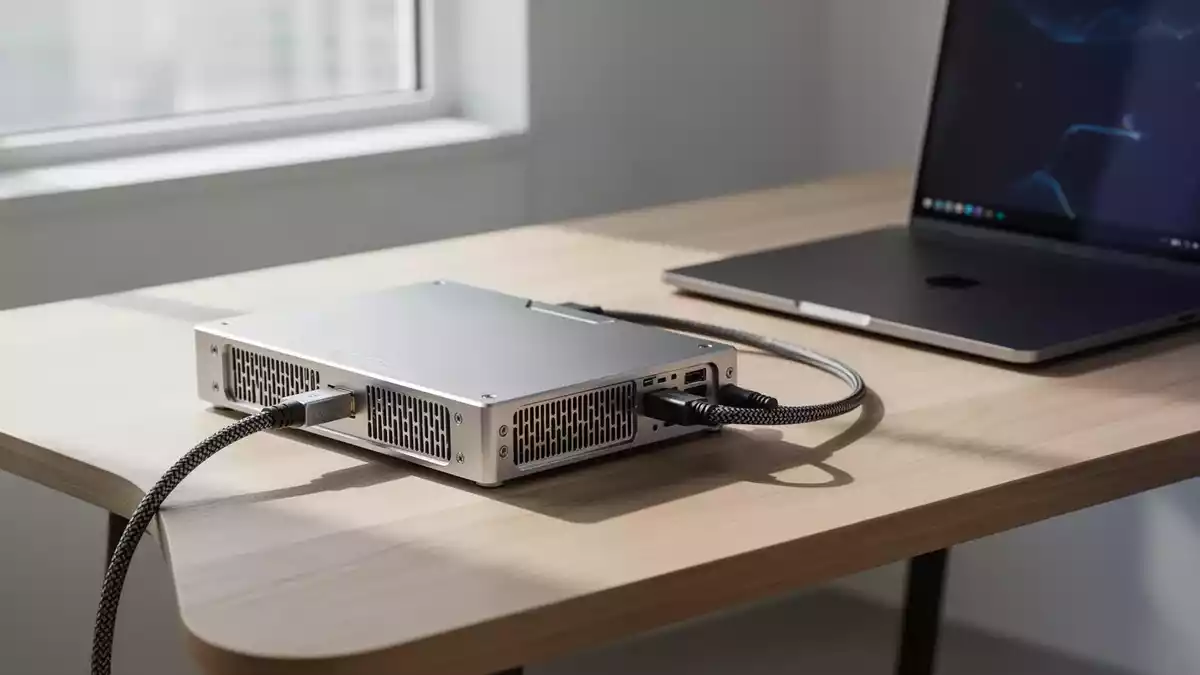 Sparkle Creator Station: eGPU mit Thunderbolt 5 und 85 Watt