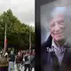 «Danke für alles»: Das norwegische Volk nimmt in diesen Tagen Abschied von seinem geliebten König Harald V. - Bild: Julia Wäschenbach/dpa
