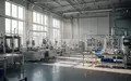 Eine leere, moderne Industriehalle mit hochwertigen Maschinen und natürlichem Lichteinfall. - Foto: über boerse-global.de