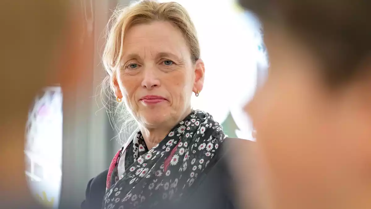 Familienministerin Karin Prien ist zufrieden mit dem Umbau des Programms «Demokratie leben!». (Archivbild) - Bild: Malin Wunderlich/dpa
