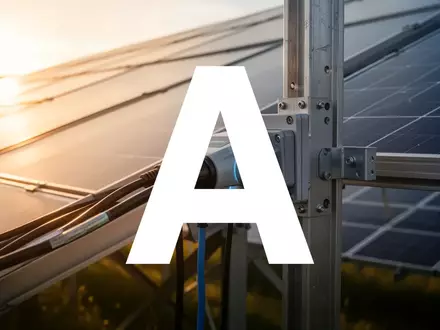 Moderne Solar-Infrastruktur mit Fokus auf hochwertige elektrische Verbindungstechnik bei Sonnenuntergang. - Foto: über boerse-global.de