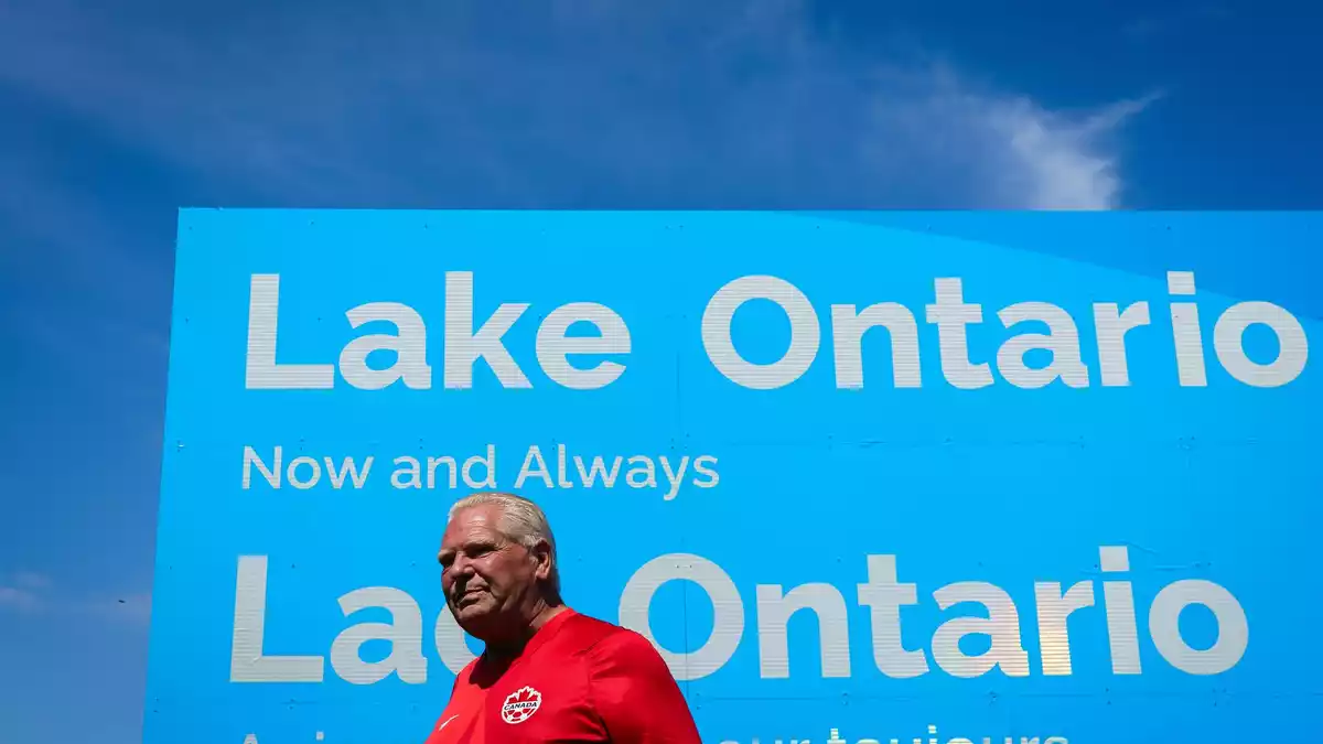 Doug Ford gilt als Mann klarer Worte.  - Bild: Keito Newman/The Canadian Press/AP/dpa