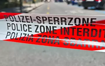 Polizei-Absperrung in der Schweiz (Archiv) - Foto: via dts Nachrichtenagentur