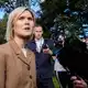 Regierungschefin Kristrún Frostadóttir warb erfolglos für das «Ja».  - Bild: Marco Di Marco/AP/dpa