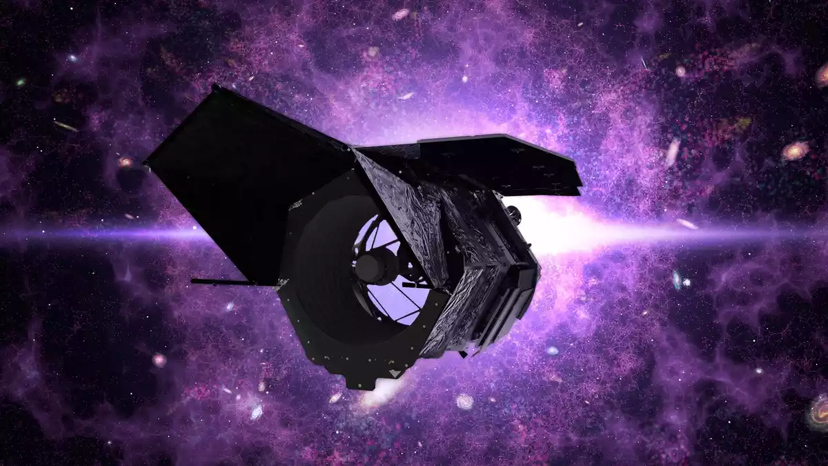 Das Weltraumteleskop «Nancy Grace Roman» ist gestartet. (Illustration) - Bild: NASA’s Goddard Space Flight Center/dpa