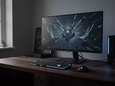 Ein moderner Gaming-PC auf einem Schreibtisch in einem minimalistisch eingerichteten Raum. - Foto: über boerse-global.de