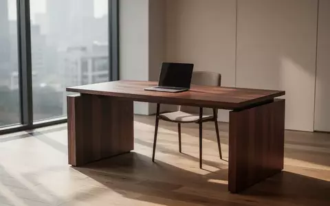 Ein minimalistischer, ruhiger Büroarbeitsplatz mit einem geschlossenen Laptop auf einem Schreibtisch bei natürlichem Licht. - Foto: über boerse-global.de