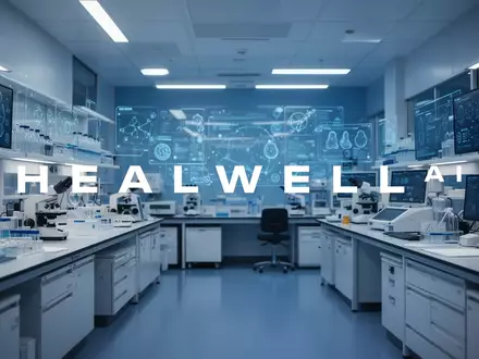 Abstrakte Darstellung moderner Medizintechnik und digitaler Gesundheitsinnovation in einer klinischen Laborumgebung. - Foto: über boerse-global.de