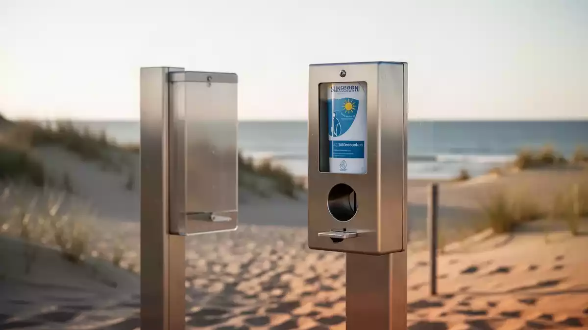 Warnemünde testet Sonnenschutzspender mit hoher Nutzung