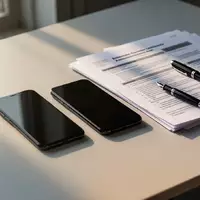 Ein Smartphone und juristische Unterlagen liegen auf einem Schreibtisch bei natürlichem Licht. - Foto: über boerse-global.de