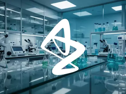 Abstrakte Darstellung moderner pharmazeutischer Forschung in einem klinischen Labor mit professioneller Beleuchtung. - Foto: über boerse-global.de