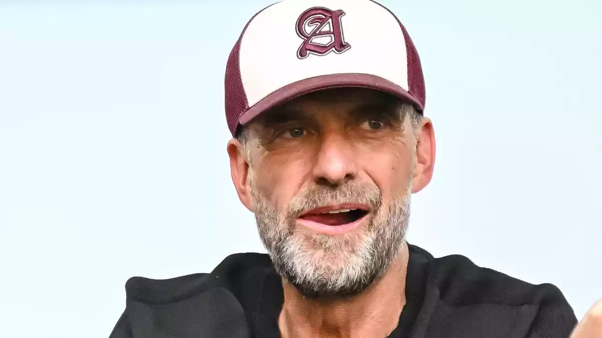 Der Bundestrainer zu Gast im Augsburger Stadion. Hier wird Jürgen Klopp sein Heimdebüt mit der Nationalmannschaft bestreiten.   - Bild: Harry Langer/dpa