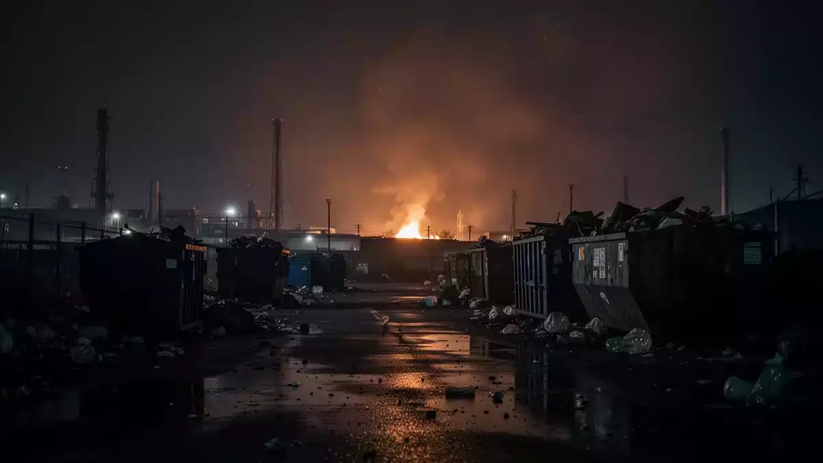 More than a dozen fire crews from three counties were called to an industrial site in Haverhill on the night of August 29, 2026, after a fire broke out involving around 400 tonnes of building waste.…