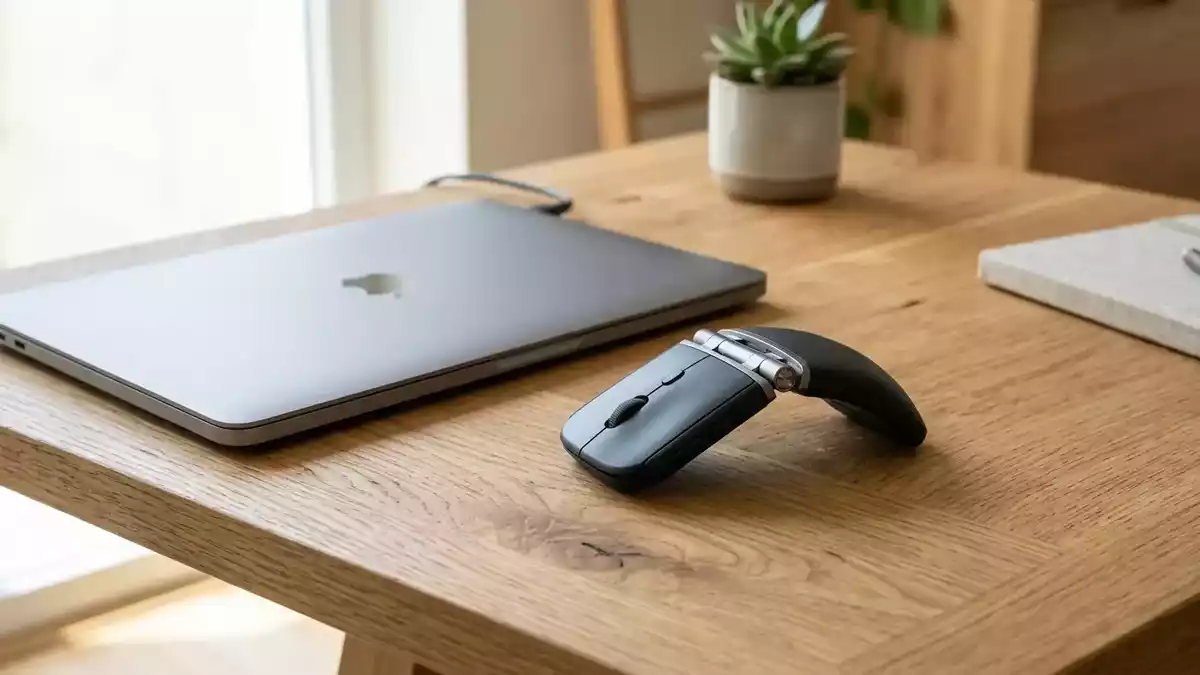 Logitech Mobi Fold: Faltmaus für mobiles Arbeiten vorgestellt