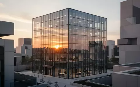 Moderne Glasfassade eines Bürogebäudes in der Abendsonne als Symbol für wirtschaftliche Stabilität und Unternehmenswachstum. - Foto: über boerse-global.de