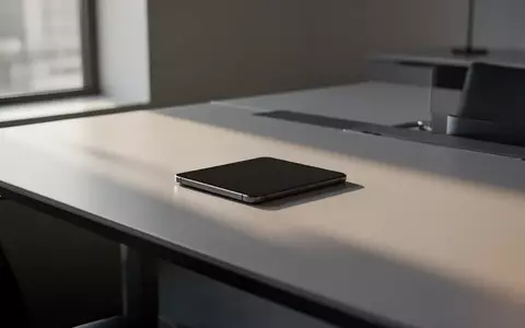 Ein minimalistischer, moderner Arbeitsbereich auf einem Schreibtisch bei natürlichem Licht ohne technische Geräte. - Foto: über boerse-global.de