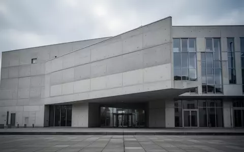 Moderne Regierungsarchitektur in Berlin an einem bewölkten Tag, Fokus auf klare Linien und Betonfassaden. - Foto: über boerse-global.de