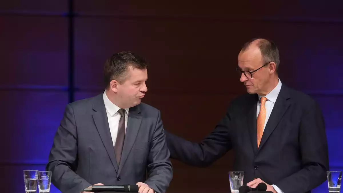 CDU-Chef Friedrich Merz kommt nach Sachsen-Anhalt, um CDU-Spitzenkandidat Sven Schulze im Wahlkampf zu unterstützen. (Archivfoto) - Bild: Sebastian Willnow/dpa